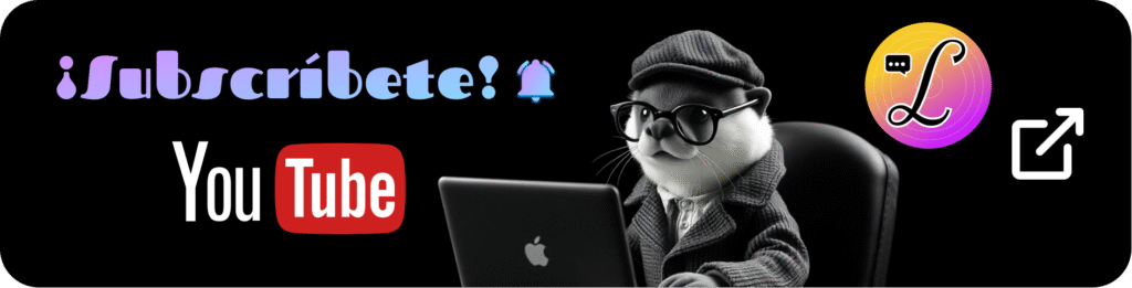 Botón para ir al canal de YouTube de Language Disco